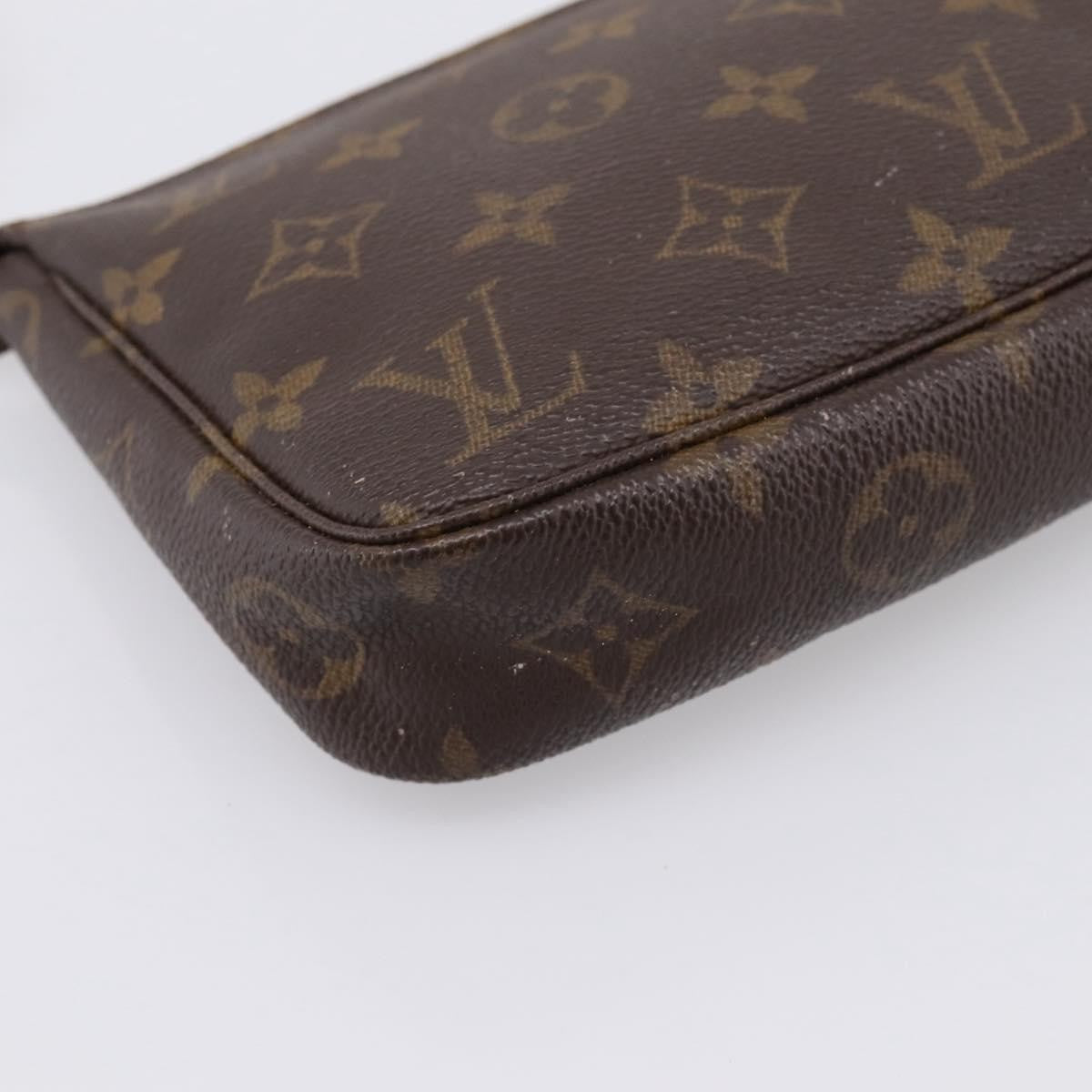 Louis Vuitton Pochette Accessoires NM Monogram Canvas, Brown, Canvas, Clutch