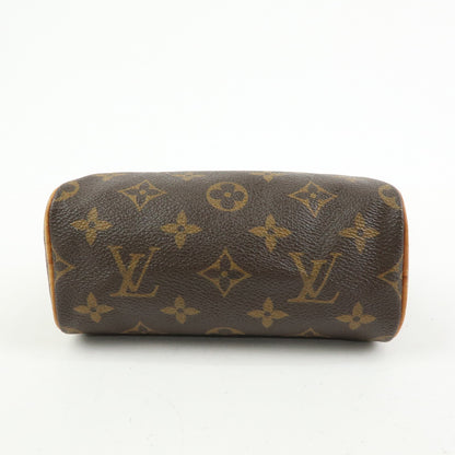 Louis Vuitton Speedy Mini HL Monogram Canvas, Brown, Canvas, Handbag