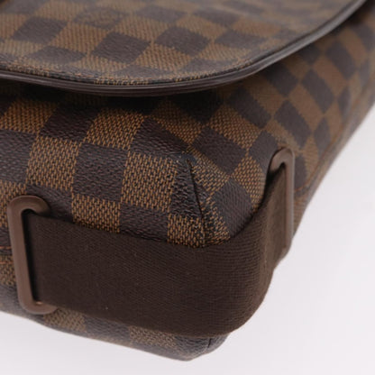 Louis Vuitton Brooklyn Damier, Brown, Canvas, Shoulder Bag