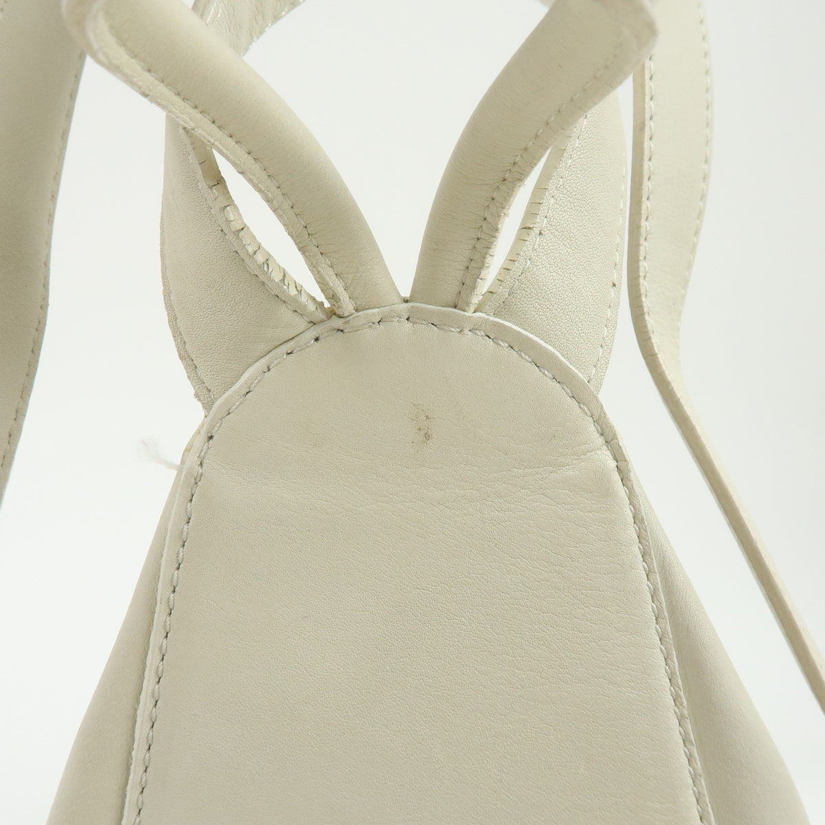 Loewe Anton Sling Leather, White, Leather, Handbag