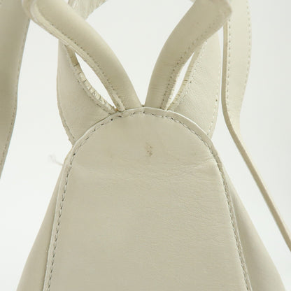 Loewe Anton Sling Leather, White, Leather, Handbag