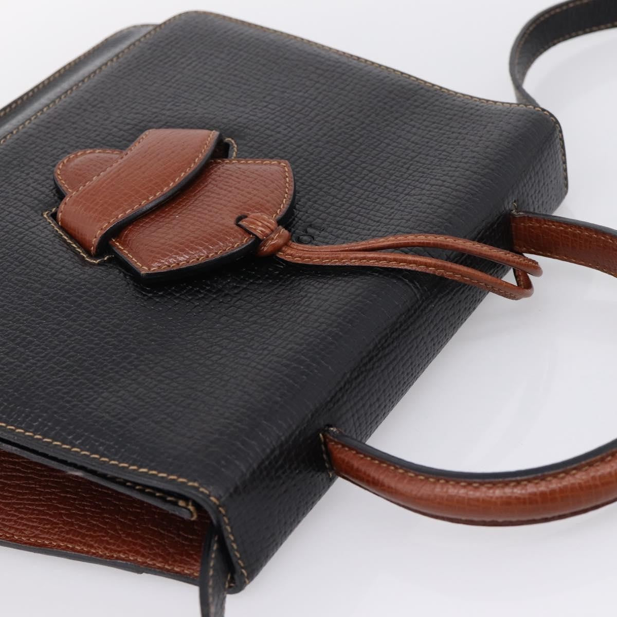 Loewe Barcelona Leather, Black, Leather, Shoulder Bag