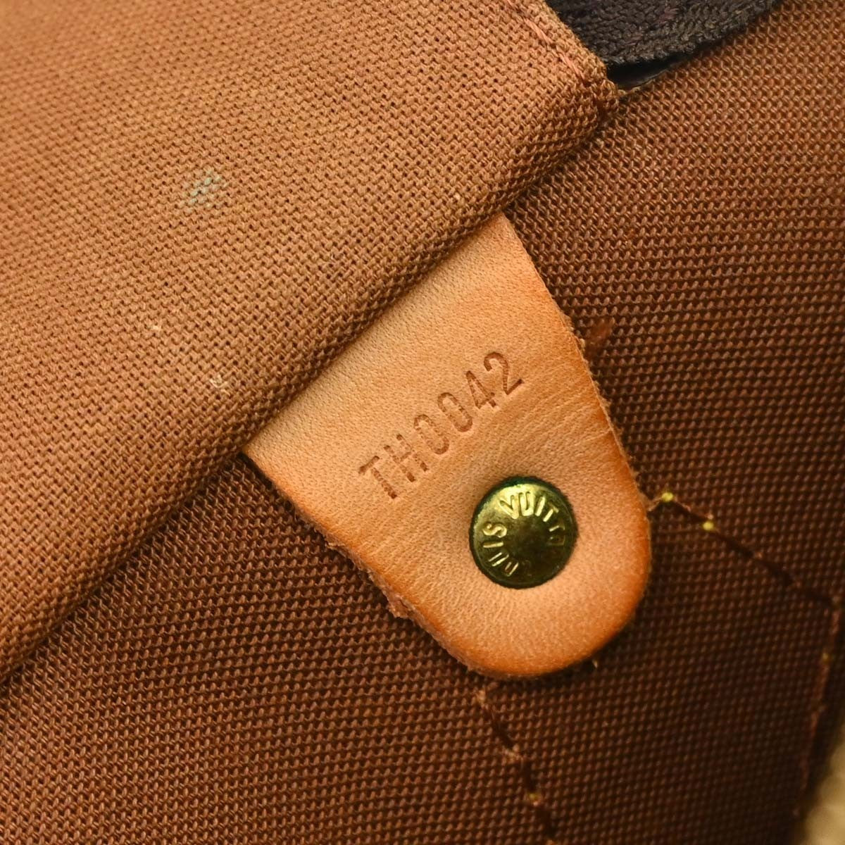 Louis Vuitton Speedy Monogram Canvas, Brown, Canvas, Handbag