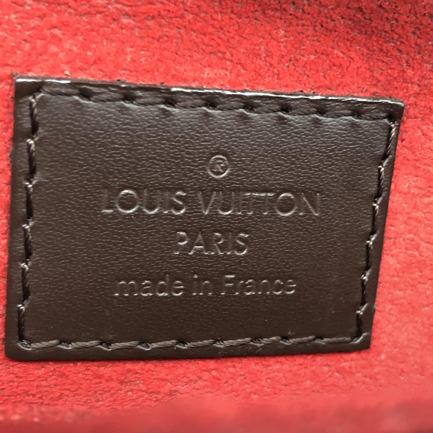 Louis Vuitton Venice Damier Ebene, Brown, Canvas, Shoulder Bag