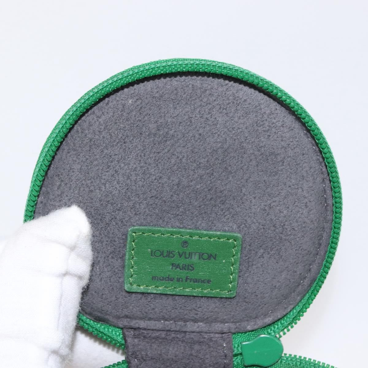 Louis Vuitton Ecrin Bijoux Epi Leather, Green, Leather, Jewelry Set