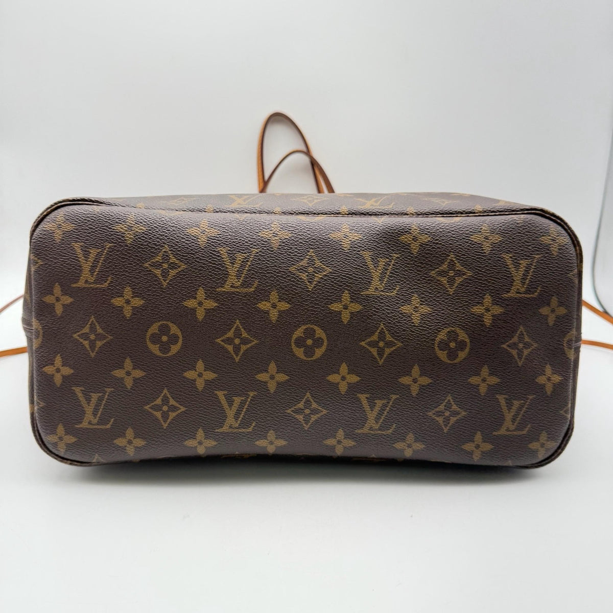 Louis Vuitton Neverfull Monogram Canvas, Brown, Canvas, Tote Bag