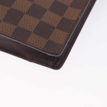 Louis Vuitton Pimlico Damier, Brown, Canvas, Handbag