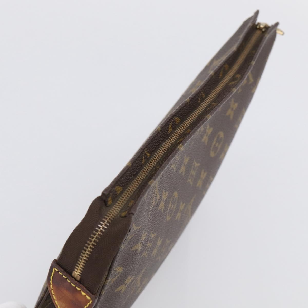 Louis Vuitton Toiletry Pouch Monogram Canvas, Brown, Canvas, Clutch