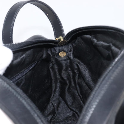 Salvatore Ferragamo Vara Bow Camera Leather, Black, Leather, Shoulder Bag