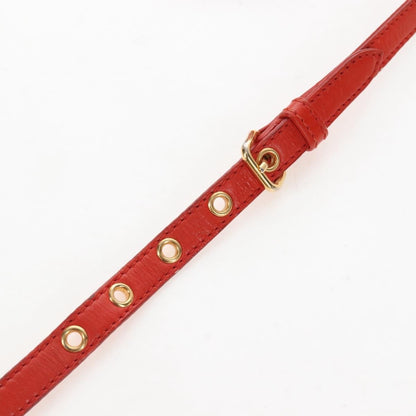 Miu Miu Coffer Convertible Satchel Matelasse Leather, Orange, Leather, Handbag