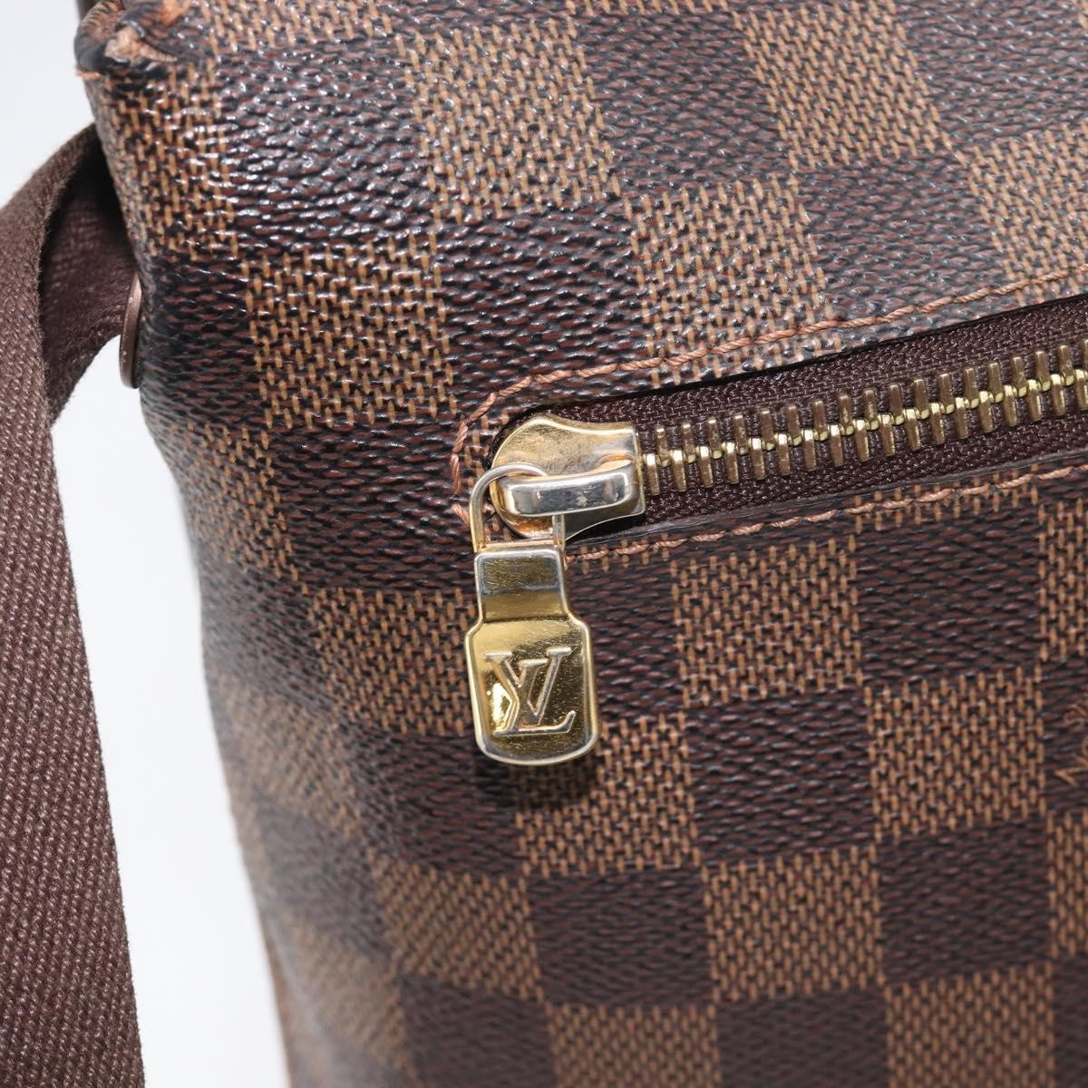 Louis Vuitton Brooklyn Damier, Brown, Canvas, Shoulder Bag