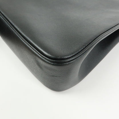 Salvatore Ferragamo Shoulder Bag Leather, Black, Leather, Shoulder Bag