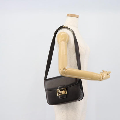 Celine Horse Carriage Leather, Brown, Leather, Shoulder Bag