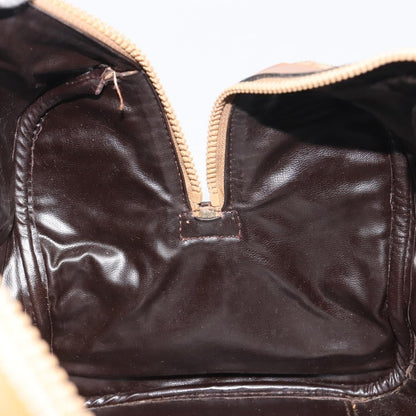 Celine Macadam Suede, Brown, Suede, Tote Bag
