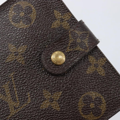 Louis Vuitton Compact Zippe Monogram Canvas, Brown, Canvas, Wallet