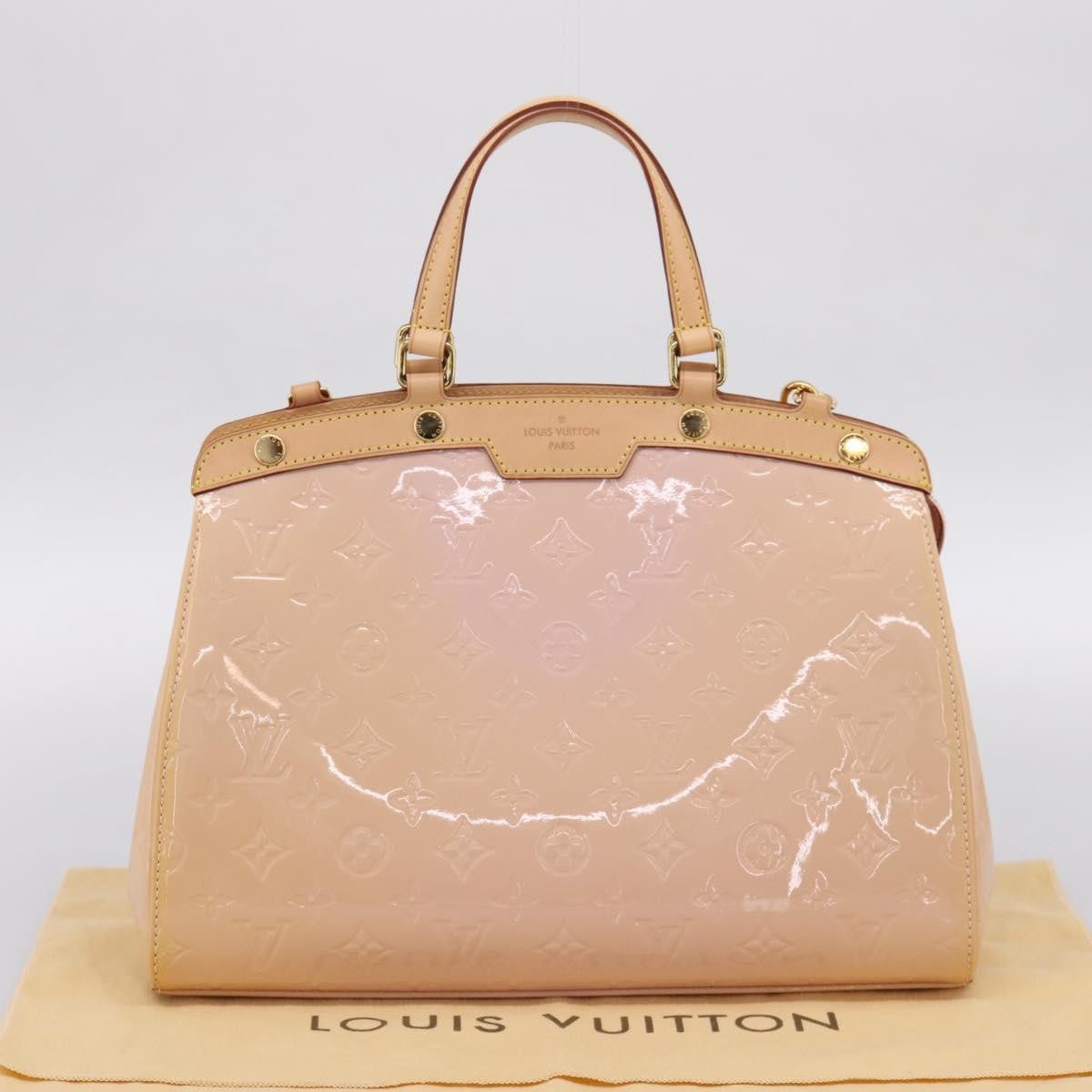 Louis Vuitton Blair Monogram Vernis, Pink, Patent Leather, Handbag