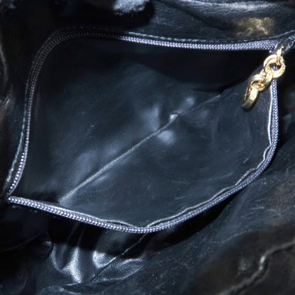 Salvatore Ferragamo Vara Bow Camera Leather, Black, Leather, Shoulder Bag