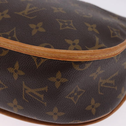 Louis Vuitton Menilmontant Monogram Canvas, Brown, Canvas, Handbag