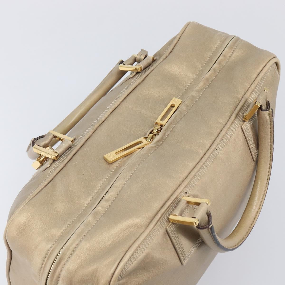 Loewe Amazona Leather, Gold, Leather, Handbag
