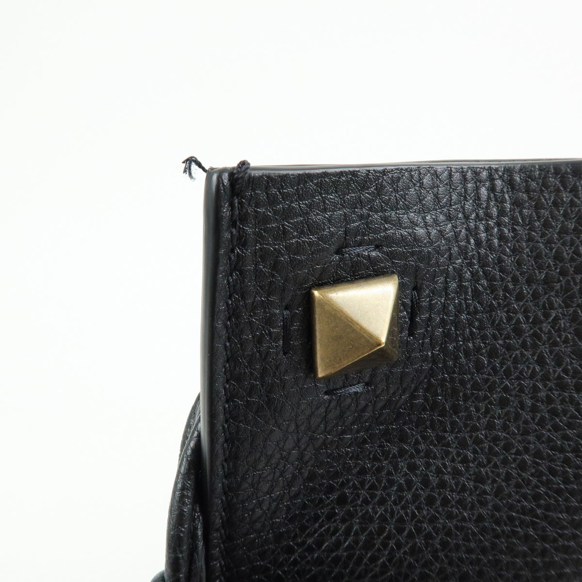 Valentino Garavani Vintage Leather, Black, Leather, Shoulder Bag