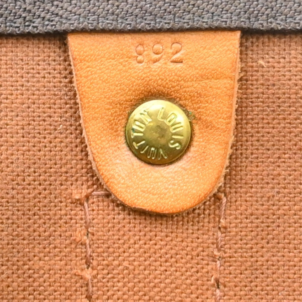 Louis Vuitton Keepall Monogram Canvas, Brown, Canvas, Travel Bag