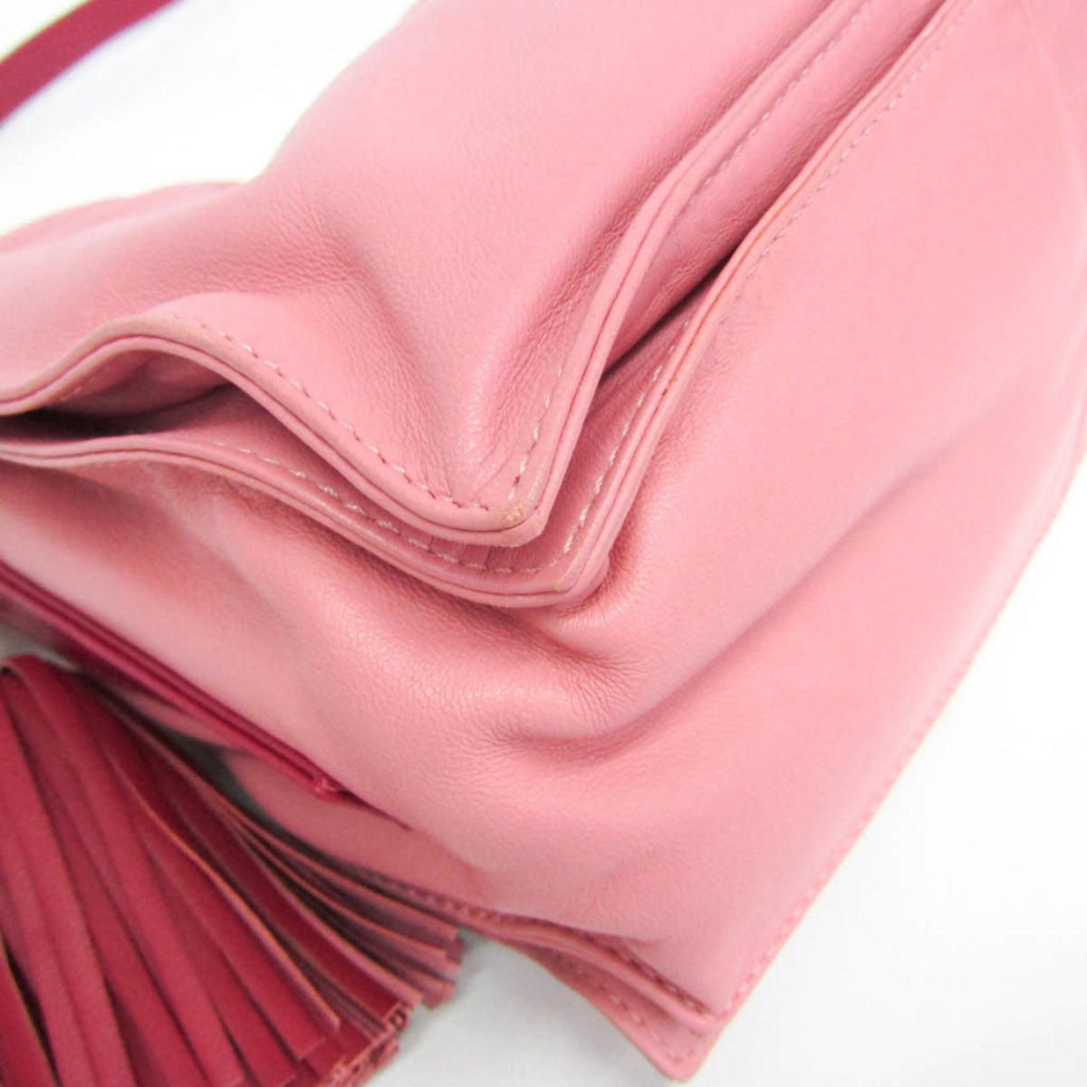 Loewe Flamenco Leather, Pink, Leather, Crossbody Bag