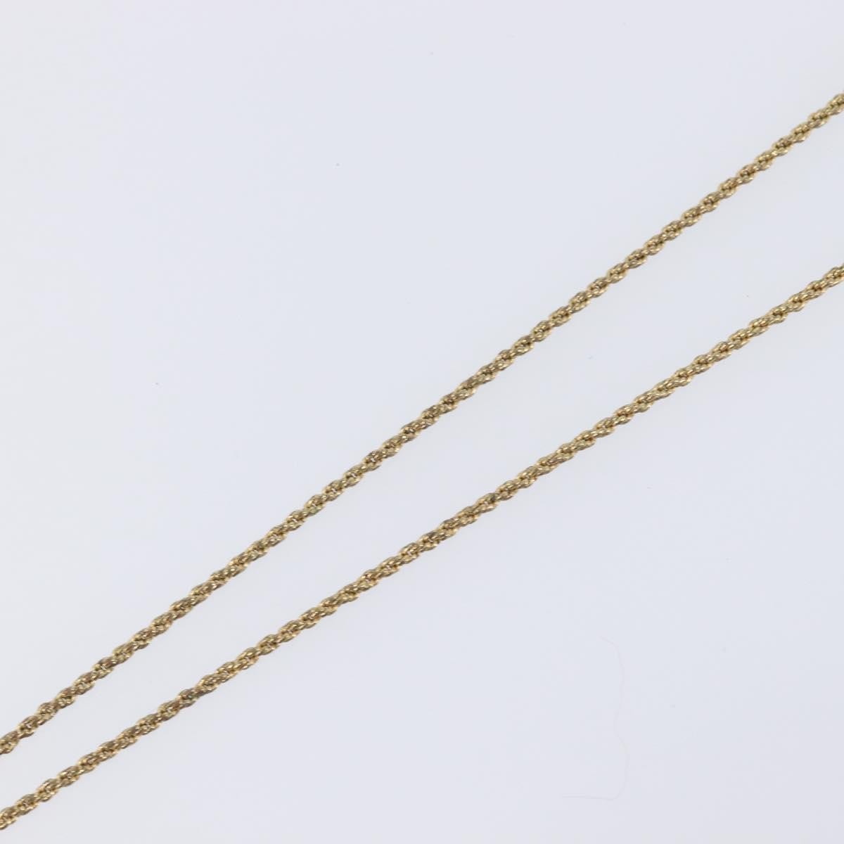 Christian Dior CD Pendant Metal, Gold, Metal, Necklace