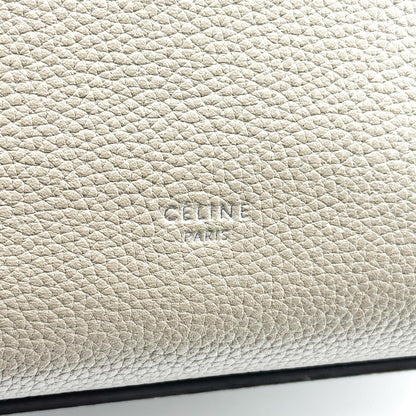 Celine Big Grained Calfskin, Beige, Calfskin, Handbag