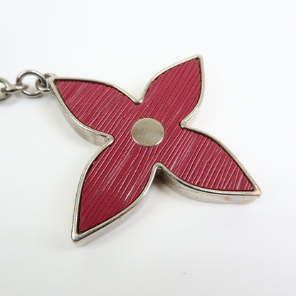 Louis Vuitton Fleur d'Epi Bag Charm Resin and Brass, Burgundy, Metal, Charm