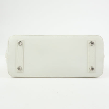 Louis Vuitton Transparence Lockit Mesh and Leather, White, Mesh, Handbag