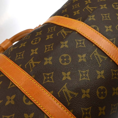 Louis Vuitton Keepall Canvas, Brown, Canvas, Travel Bag
