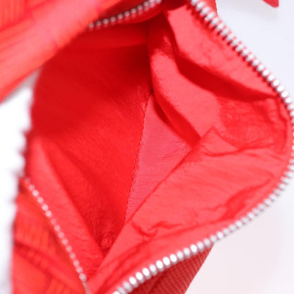 Bottega Veneta Paper Touch Printed Nylon, Red, Nylon, Backpack