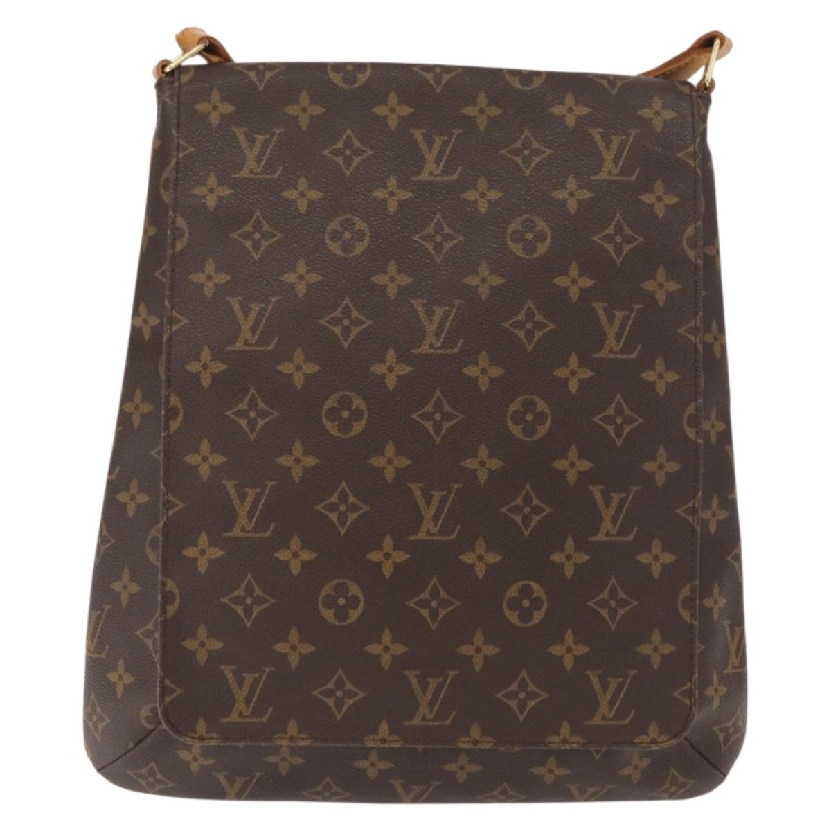 Louis Vuitton Musette Salsa Monogram Canvas, Brown, Canvas, Shoulder Bag