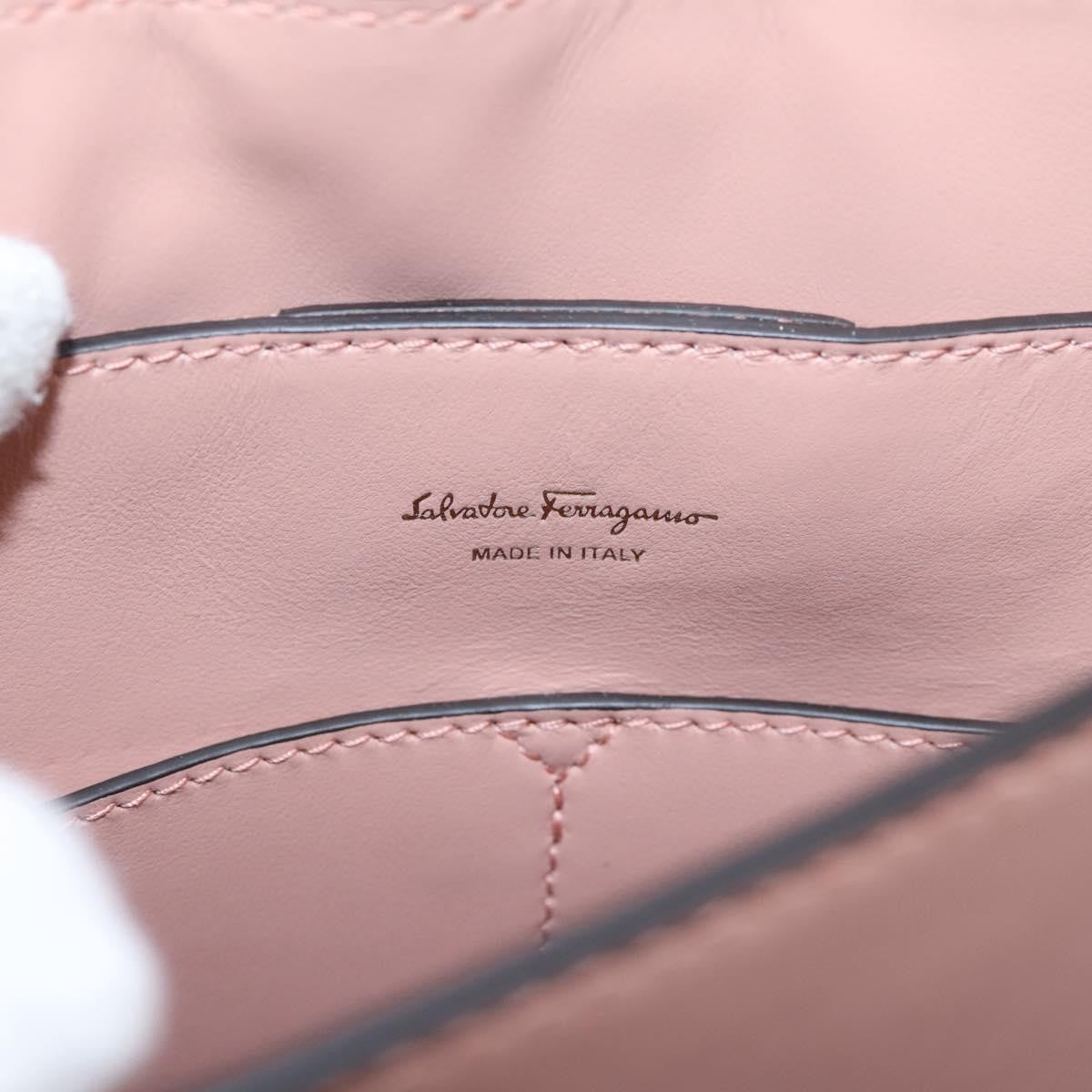 Salvatore Ferragamo Margot Satchel Leather, Pink, Leather, Handbag