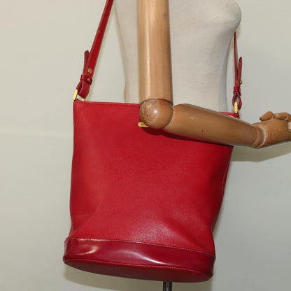 Burberry Vintage Leather, Red, Leather, Shoulder Bag