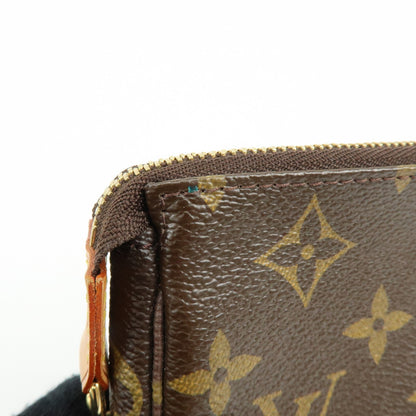 Louis Vuitton Pochette Accessoires Limited Edition Monogram Canvas, Brown, Canvas, Clutch