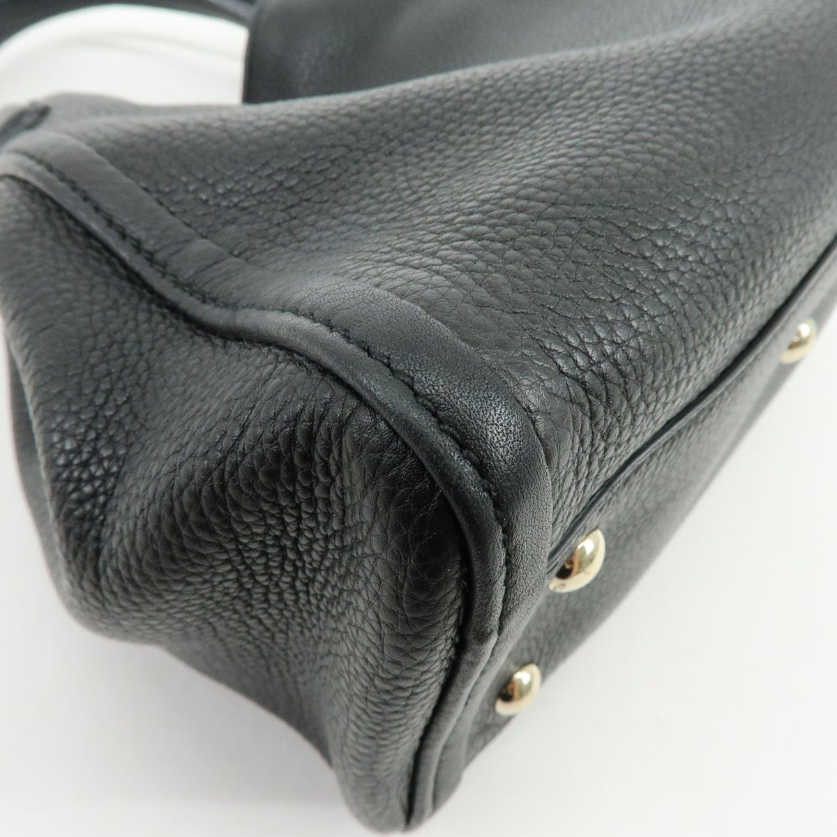 Gucci Soho Leather, Black, Leather, Shoulder Bag