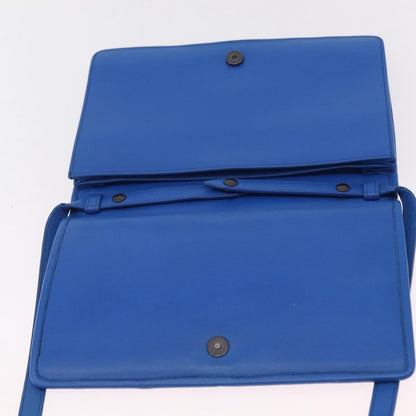 Bottega Veneta Shoulder Leather, Blue, Leather, Shoulder Bag