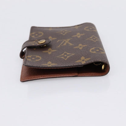 Louis Vuitton Agenda Cover Monogram Canvas, Brown, Canvas, Wallet