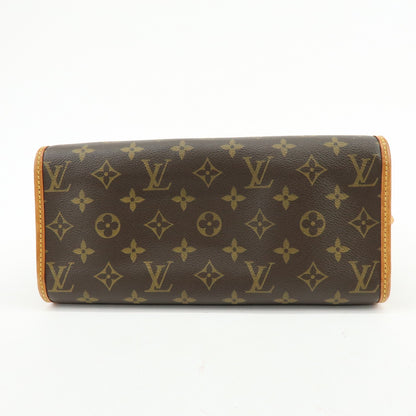 Louis Vuitton Popincourt Monogram Canvas, Brown, Canvas, Shoulder Bag