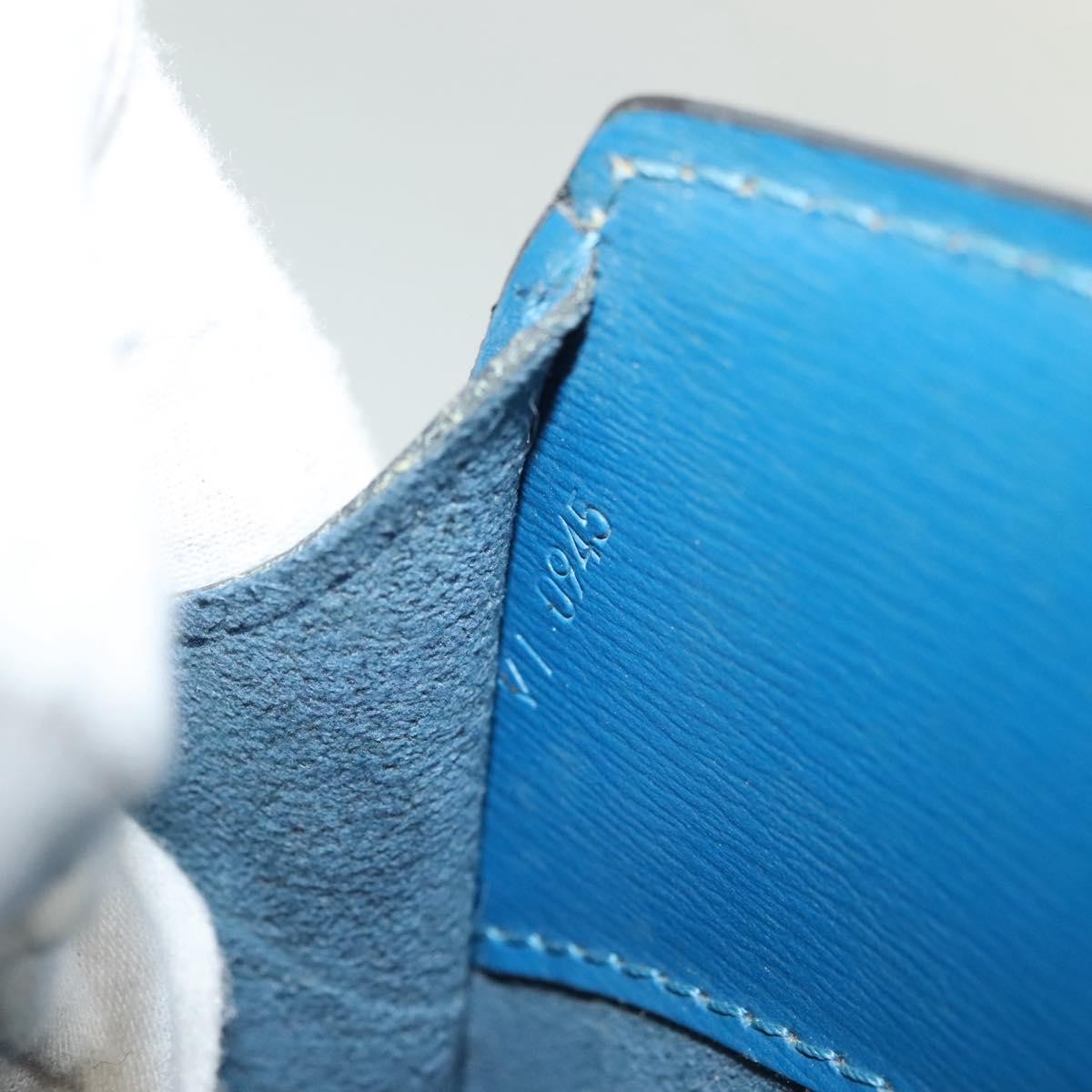 Louis Vuitton Cluny Epi Leather, Blue, Leather, Shoulder Bag