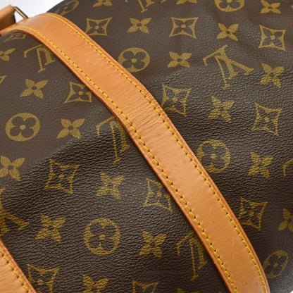 Louis Vuitton Keepall Monogram Canvas, Brown, Canvas, Travel Bag