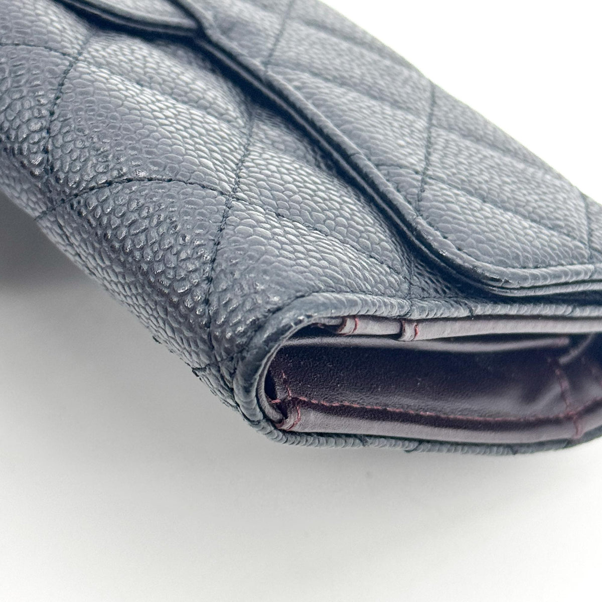 Chanel Timeless Long Wallet Lambskin, Black, Leather, Wallet