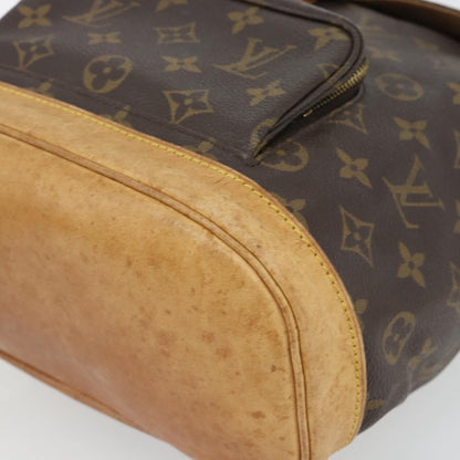 Louis Vuitton Vintage Montsouris Monogram Canvas, Brown, Canvas, Backpack
