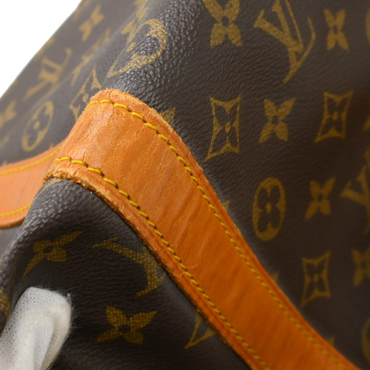 Louis Vuitton Keepall Monogram Canvas, Brown, Canvas, Travel Bag