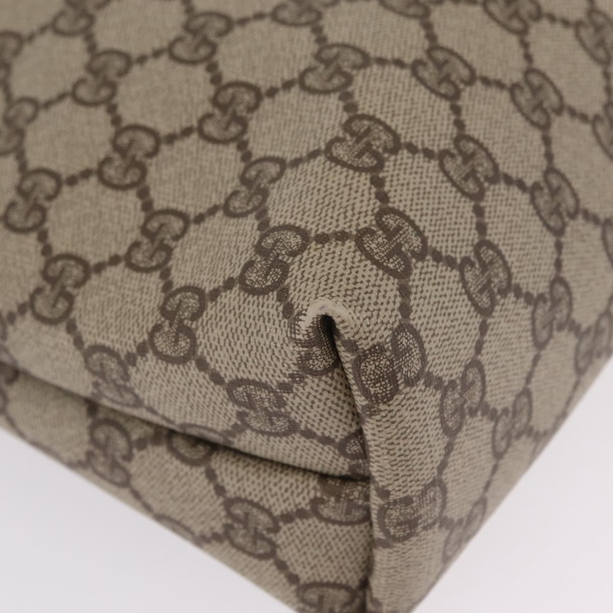 Gucci Vertical Tote GG Canvas, Beige, Canvas, Tote Bag