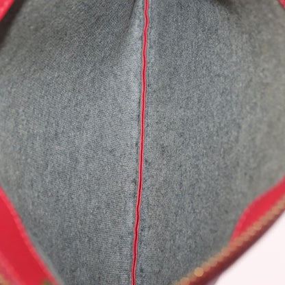 Celine Trio Leather, Red, Leather, Crossbody Bag