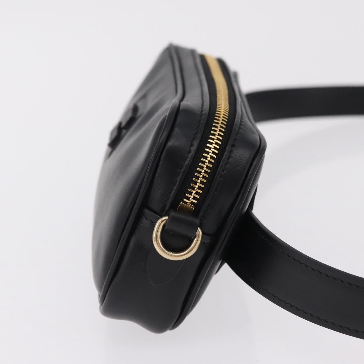 Miu Miu Arcadie Camera Leather, Black, Leather, Handbag