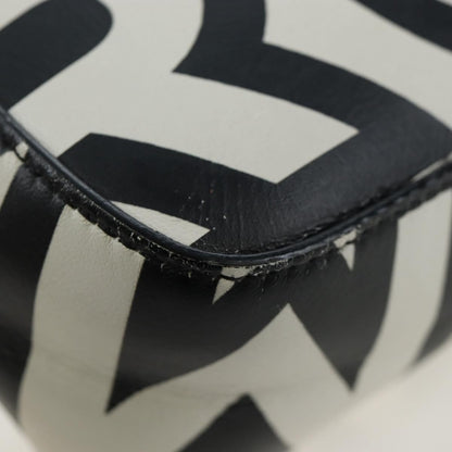 Fendi x Marc Jacobs Baguette NM Printed Leather, Black, Leather, Handbag