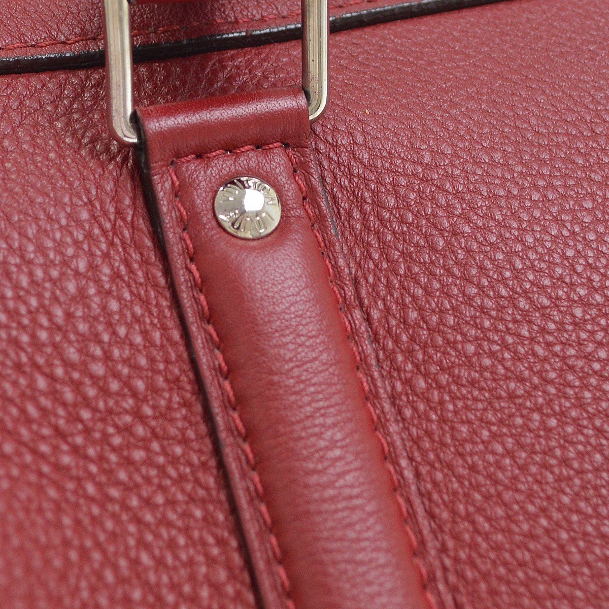 Louis Vuitton Sofia Coppola SC Leather, Red, Leather, Handbag